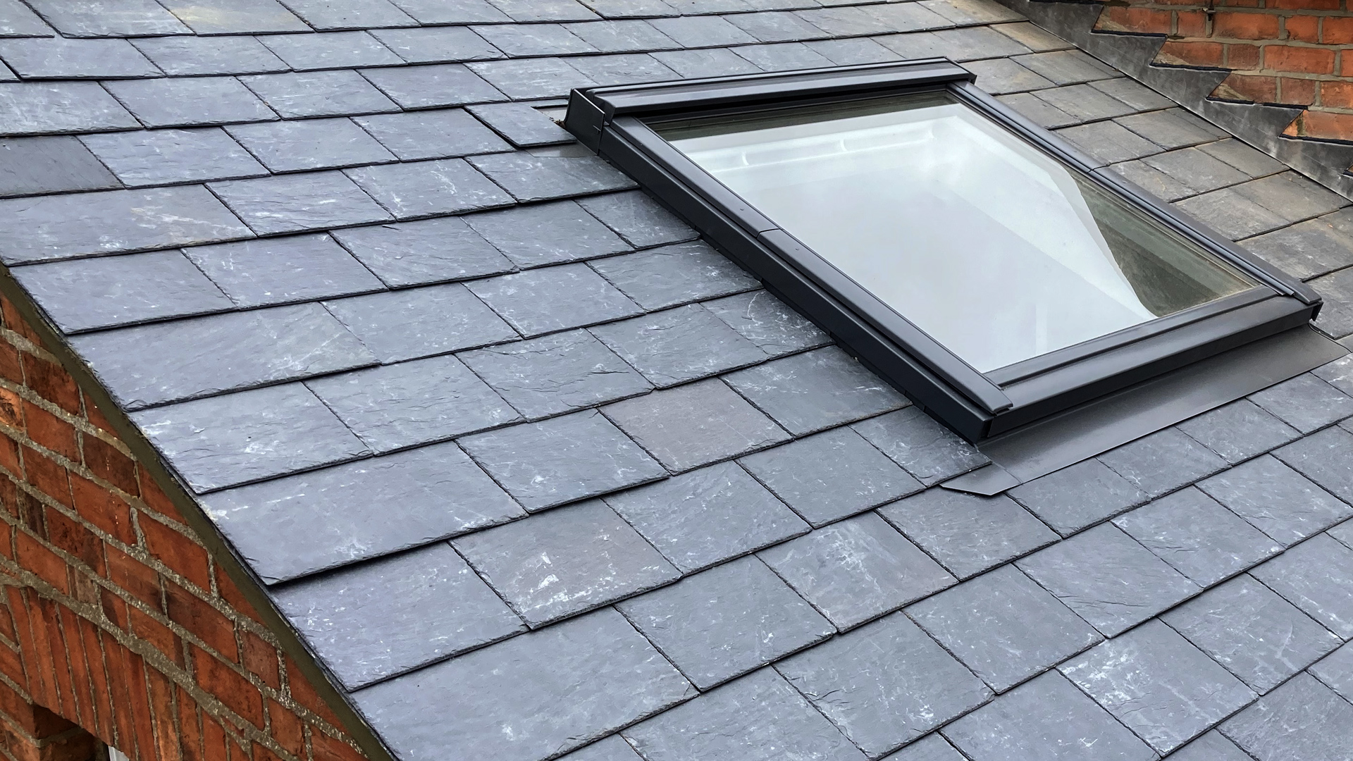 Skylight Conversion Slate Roof