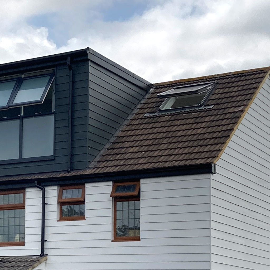 Hip to gable loft conversion